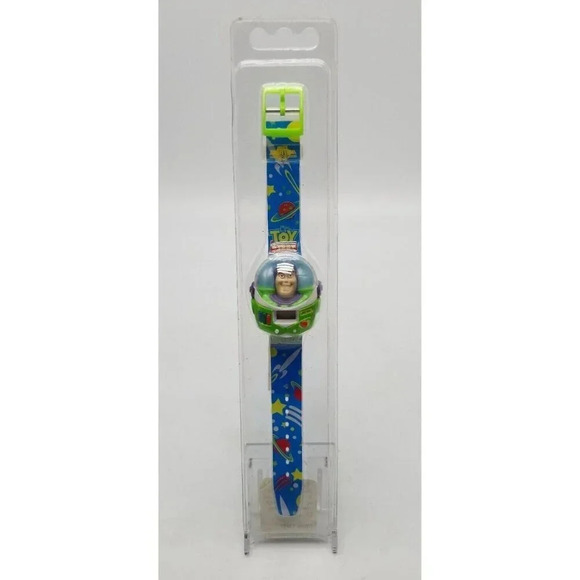Vintage 1990's Fantasma Disney "BUZZ LIGHTYEAR" Childs Watch "NEW OLD STOCK" - Picture 1 of 7